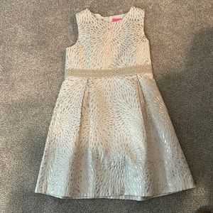 Gold lily pulitzer dress youth